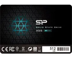 Silicon Power - Ace A55 - 512GB - Interne SSD - 2,5 inch - SATA III - 3D NAND