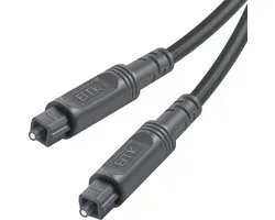 By Qubix - Optische kabel - 8 meter - Toslink Optical audio kabel - Grijs audiokabel soundbar