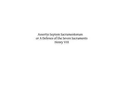 Assertio Septem Sacramentorum