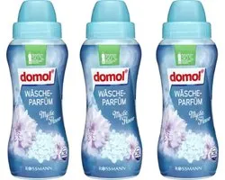 Domol Wash Parfum Fleur Mystic - 3x 210 gr MULTIPACK | Perles parfumées pour le linge - Perles de lessive pour machine à laver