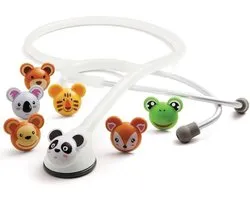 Adscope® 618 Pediatrische stethoscoop Wit