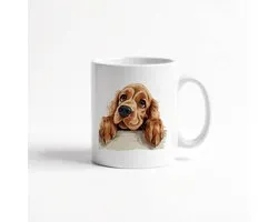 Tasse chiot Cocker Spaniel Anglais, Jolie tasse à café pour amoureux des chiens, Adorable cadeau pour animal de compagnie, Cadeau pour parents de chiots, Merch race Spaniel