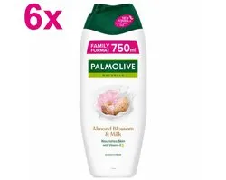 Palmolive Naturals Amandelbloesem en Melk (6 x 750ml)