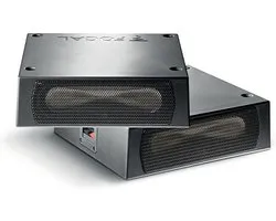 Focal iSUB TWIN - Autosubwoofer - Platte subwoofers - In compacte kleine behuizing - 2 stuks - 100 Watt RMS - 2 Ohm
