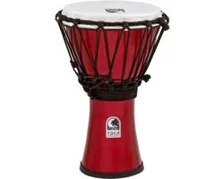 Toca TFCDJ-7MR Freestyle Colorsound Djembe Metallic Red djembé