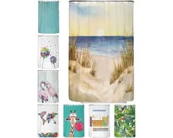 Arteneur Douchegordijn Antischimmel 120x200cm Zeekust