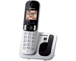 Identification de l'appelant métallique du téléphone DECT Panasonic KX-TGC210