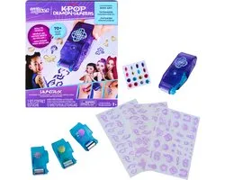 Cool Maker - KPop - Glinsterende KPop Demon Hunters HUNTR/X-folietatoeages met roller en 3 folies combineer meer dan 70 tijdelijke tatoeages knutselset