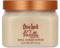 Tree Hut Shea Sugar Vanilla & Jasmine Body Scrub - Lichaamsscrub - Bad & Douche - Exfoliating - 510g