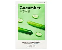 Missha - Airy Fit Sheet Mask (Cucumber) Gezichtsmasker