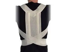 Novamed Postuur Corrector - Ventilerende Rugbrace - Elastische Rugcorrector - Rugrechthouder - Unisex - Maat XXL
