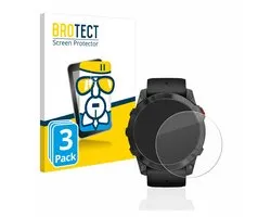 Screenprotector 3 Stuks voor Garmin Fenix 7X Pro Solar (51 mm) Beschermglas transparant