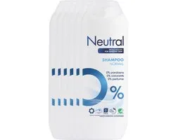 Neutral 0% Shampoo - 250 ml - 6 stuks - Voordeelverpakking