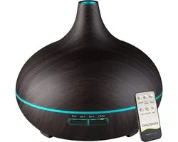 Aroma diffuser - BPA-vrij, aromatherapie, luchtbevochtiger \ ultra quiet ultrasonic humidifier, aromatherapy