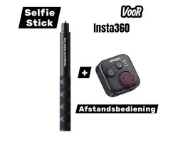 Afstandsbediening voor Insta360 - Bundle Voor Insta360 - Insta360 One X5 - X4-X3 X2 - Set Afstandsbediening +Selfistick - Onzichtbare Selfie Stick - Remote Controller Voor Insta360 - Insta360 - Bluetooth - Selfistick Bundle - Accessoires