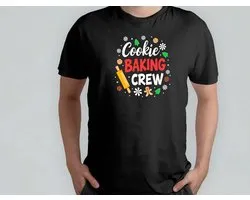 Cookie Baking Crew - T Shirt - MerryChristmas - ChristmasJoy - FestiveVibes - Joyeux Noël - Funny - Plaisir de Noël - HolidaysJoy - Magie de Noël