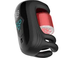 IY - Torky - Compressing Rotating Masturbator with App Control - Zwart