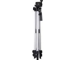 TOOLCRAFT Tripod 1/4 inch Werkhoogte: 51 - 150 cm Silver Inox Waterpas