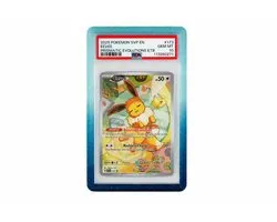 TCGprotection - PSA Guard – Pure Aquamarine (Groen - Turquoise) Gradient met glittereffect / Slab Bumper - Beschermhoes voor Pokemon, MTG, TCG, Yu-Gi-Oh & One Piece – Verzamelen