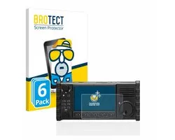 BROTECT - Screenprotector voor Xiegu X6100 HF-Transceiver - Folie Beschermfolie matte 6 Stuks