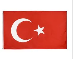 Minoli Turkse vlag van 90 x 150 cm