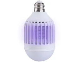 Profile 2-in-1 LED Muggenlamp E27 - LED Lamp en Insectenlamp in Eén - Voor Binnengebruik