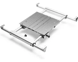 Zwaardvis 639030 T-System X-Move spring-lock Tafelbladdrager