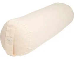 Yoga bolster eco linnen naturel rond - Pure
