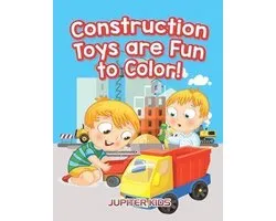 Construction Toys are Fun to Color!