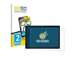 BROTECT - Screenprotector voor Yicty MB1001 10.1" - Folie Beschermfolie transparant 2 Stuks