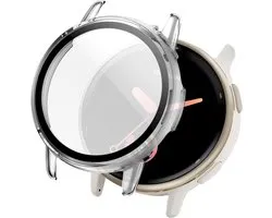 Protecteur d'écran - Convient pour Garmin Vivoactive 5 - Coque rigide Full Cover / Étui de protection - Transparent
