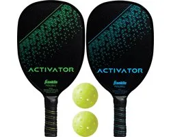 Ensemble Franklin Pickleball Activator - 2 raquettes Activator et 2 boules de pickleball X-40