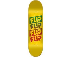 Flip Quatro faded yellow- Skateboard Deck 8.0