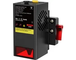 Twotrees TC20 20W lasermodule – Compatibel met CNC TTC450/TTC450 Pro laser graveermachine - gecomprimeerde spot fixfocus lasermodule met luchttoevoermondstuk