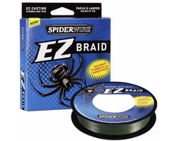 Spiderwire EZ Braid Low Vis Green - Ligne tressée - Ligne de pêche - Fil de pêche - 0,20mm 11,20kg 100m