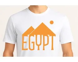Egypt Pyramid Explorer Tee - T Shirt - Nederland - TypischNederlands - GoodVibes - Gift - Cadeau - OranjeVibes - Vlaanderen - Cute - BeneluxVibes - DutchAndBelgian