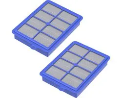 Filter voor HEPA [Pack 2] Vervangingsfilter voor Electrolux EFH12/SF1W Philips FC8038/01 AEG AEF12/AFS1W/AFS1 Stofzuiger