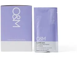OM - Clean Tone Color Mask Platinum 12 x 30ml