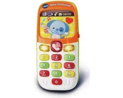 VTech Baby Telefoon Interactief Speelgoed - Educatief Speelgoedtelefoon - Cadeau - Oranje