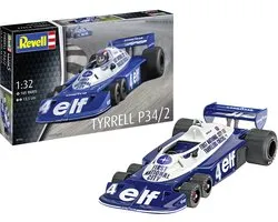 Revell Modelbouwpakket Militaire voertuigen - 07741 Tyrrell P34/2 - 6 wieler - Formule 1 auto Plastic - 1:32 - Modelbouw