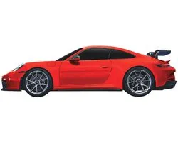 Maisto Porsche 911 - Modelauto - Schaal 3" - Rood