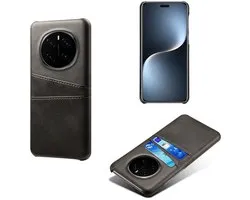 Backcover met Opbergvakjes + Screenprotector voor Honor Magic 7 Pro _ Zwart