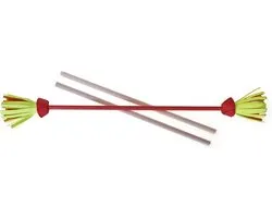 Acrobat Flowerstick met handstokjes roze 515763