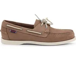 Sebago Bootschoenen - Sebago docksides portland nubuck dk brow