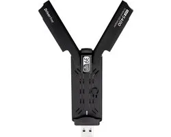 Adaptateur WiFi USB - Adaptateur WiFi USB - 5400 Mbps - Dongle WiFi - Antenne WiFi - Récepteur WiFi - Adaptateur WiFi USB