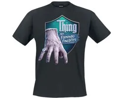 Wednesday Thing - Fernando Fintertips Heren T-shirt - zwart - L