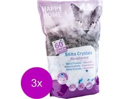 Happy Home Solutions Hygienic Crystals Light Plus - Kattenbakvulling - 3 x 7 l