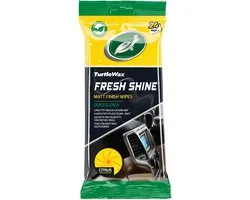 Turtle Wax Fresh Shine Lingettes mates - 24 pièces