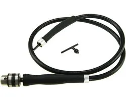 Flexible Mini Grinding Machine Extension Power Shaft Key Chuck - 55 inch - 10mm