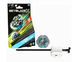 Beyblade X Lance Knight 4-80HN Starterpack-set met verdedigings-type tol en launcher, leeftijd 8+